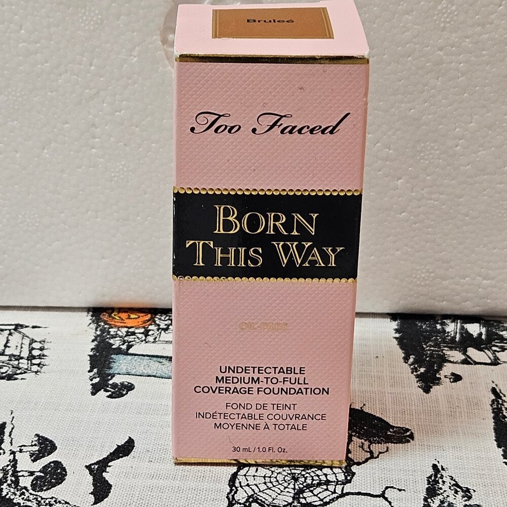 Too Faced Born This Way Medium-to-Full Foundation - Brulee - 1 fl oz / 30 mL